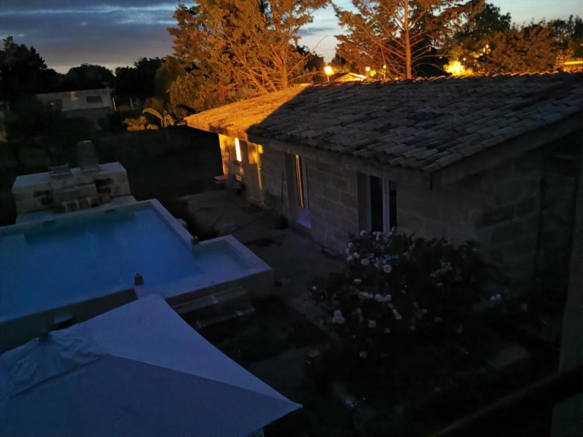 Jolie Villa Avec Piscine Dans Le St Emilionnais Sainte-Terre Bagian luar foto
